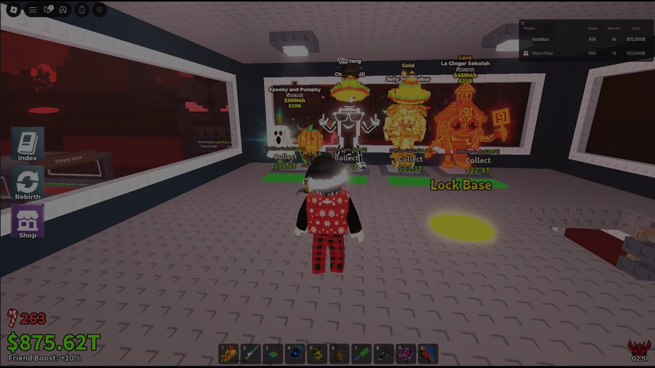 trading live steal a brainrot roblox my ps i take first
