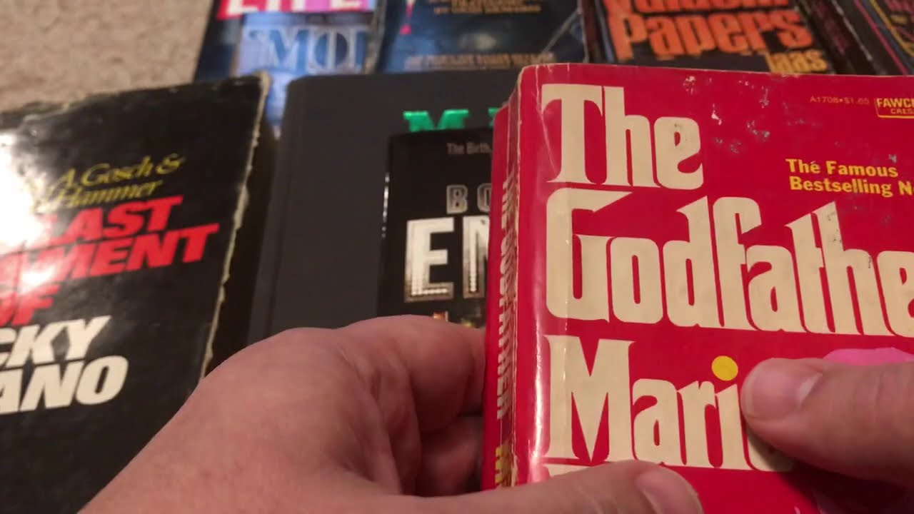 Unintentional ASMR: My Mafia Books
