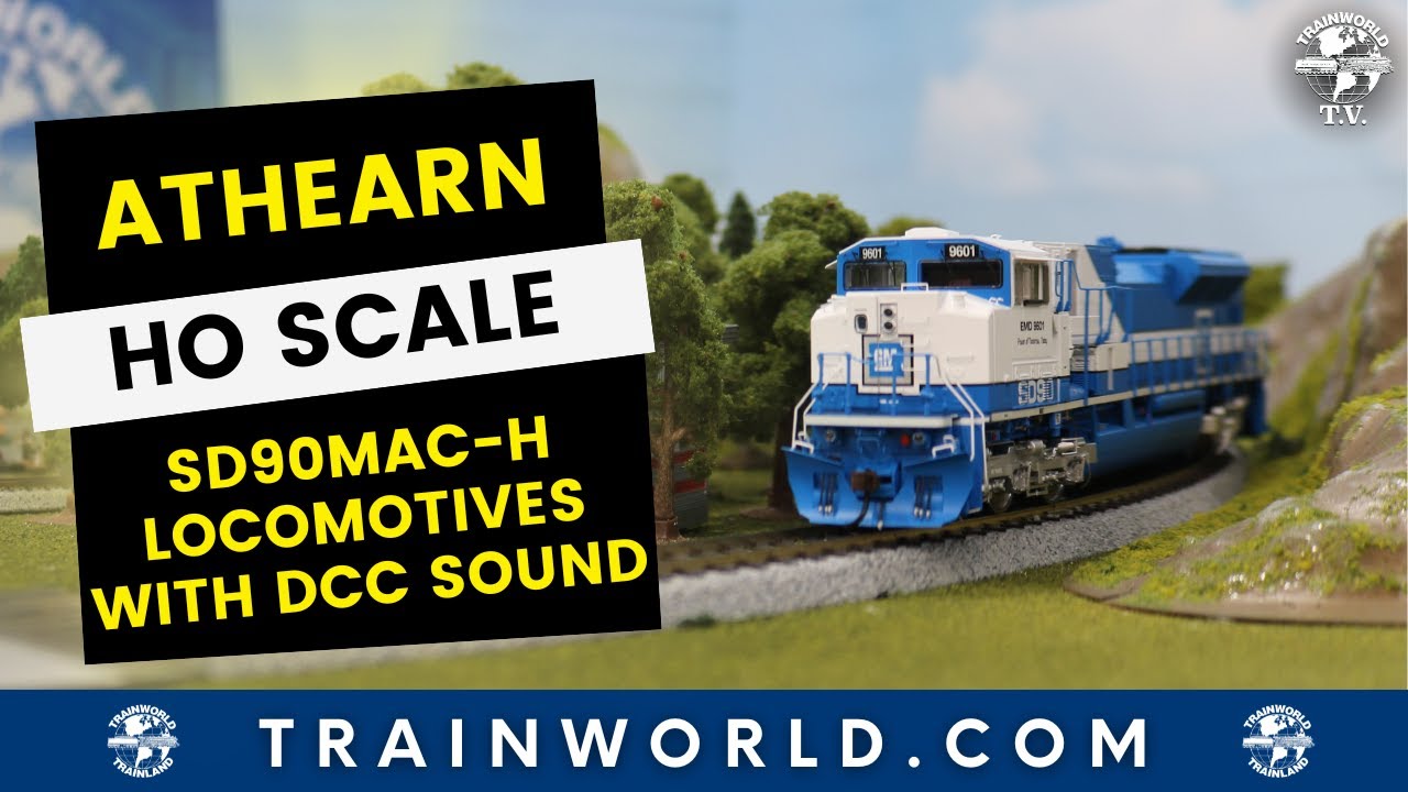 Athearn HO Scale SD90MAC Locomotives