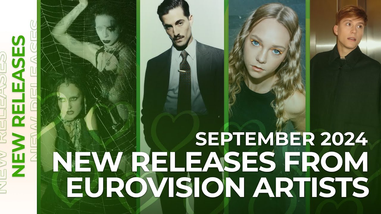 New RELEASES from Eurovision artists | September 2024 | Part 2 | RECAP