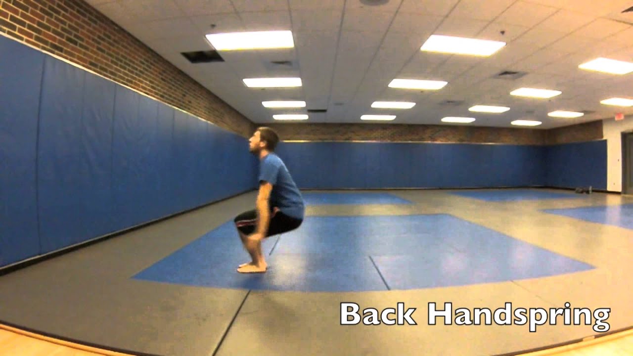 Standing Flips In Slow Motion