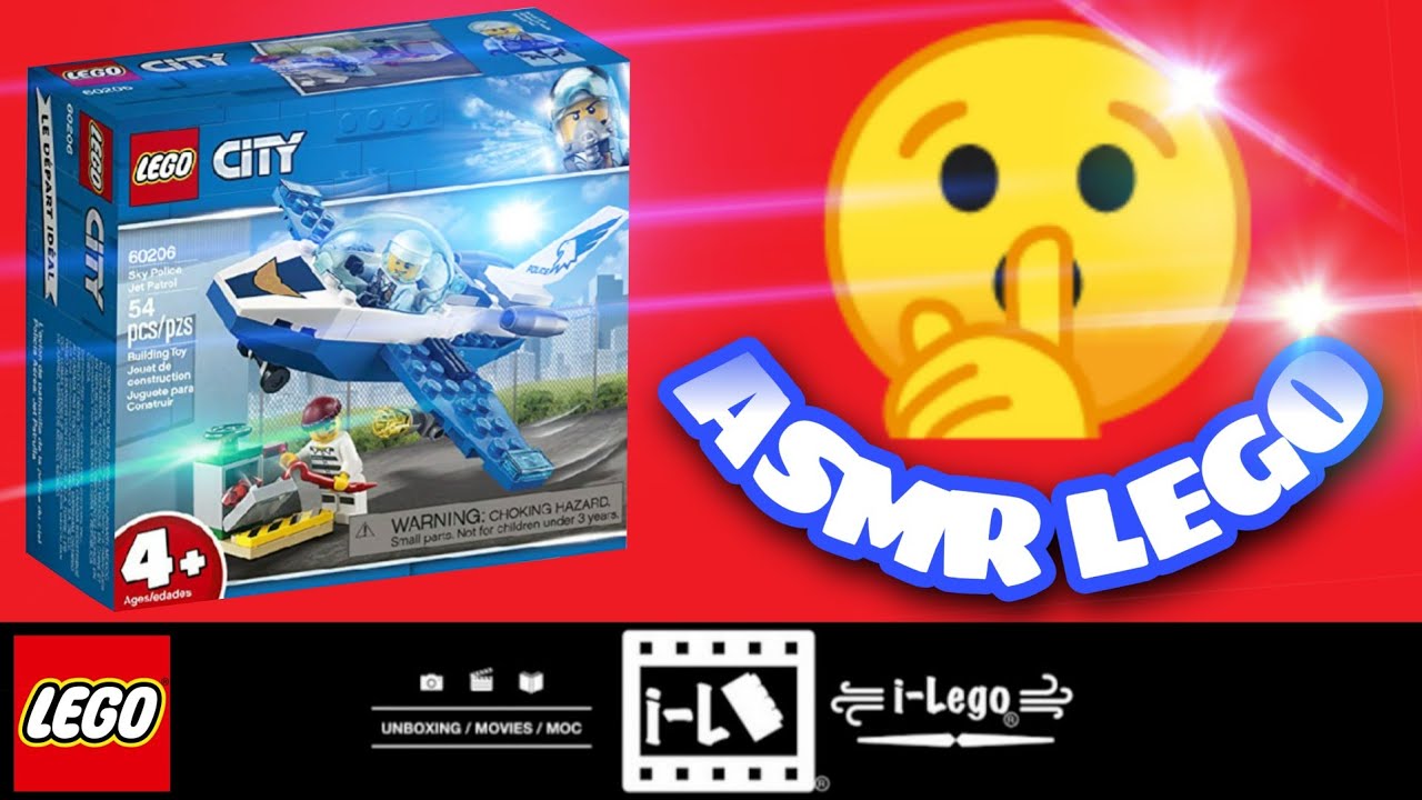 ASMR LEGO Building no talking Lego City60206 #lego #asmrlego #iLego #unpacking #LegoCity60206 #asmr