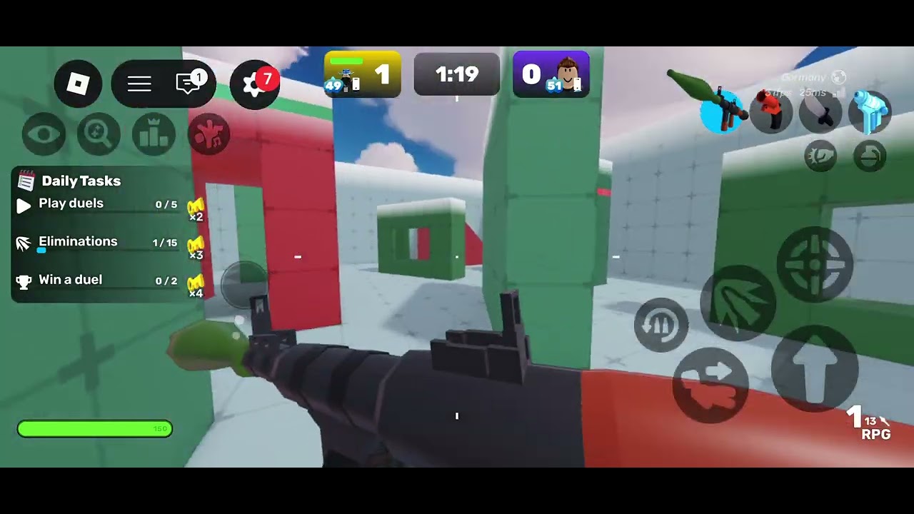 Playing rivala (rivals)