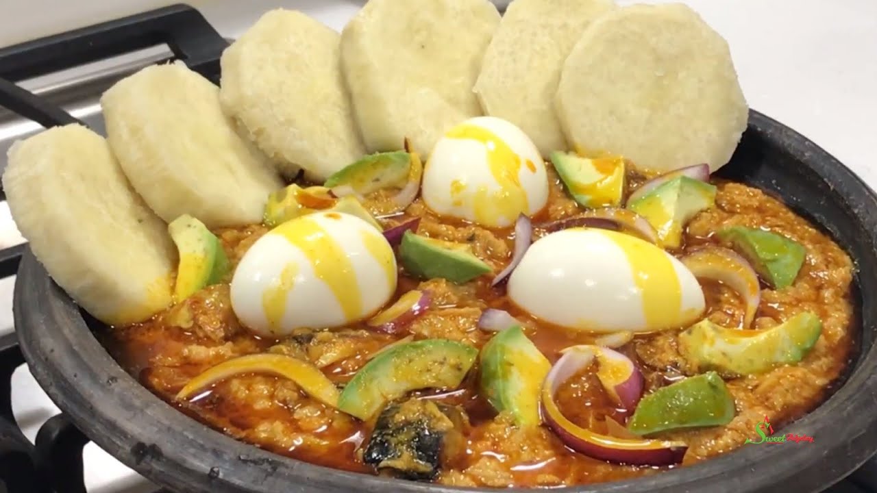 How To Make The Authentic Ghanaian Garden Egg Abomu Recipe | Cooking The Most Delicious Local Stew😋