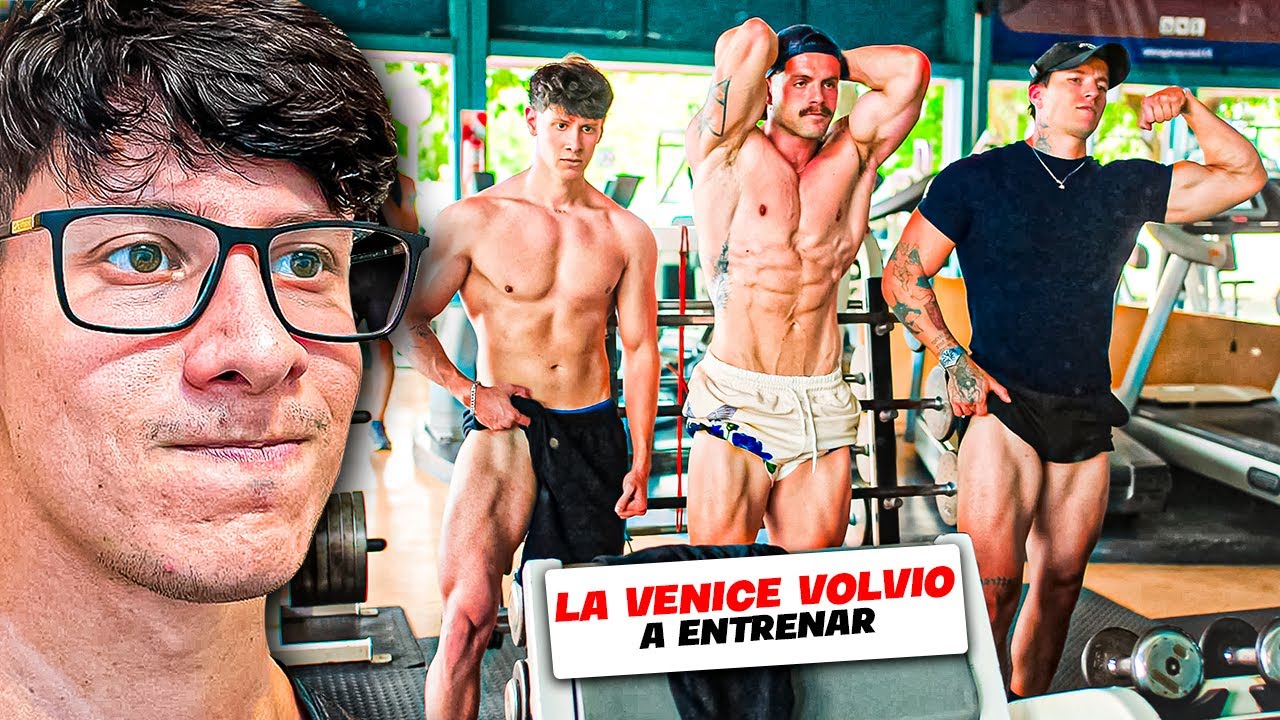 PRIMERA VEZ que veo a HERMES ONORI ENTRENAR PIERNA INTENSO