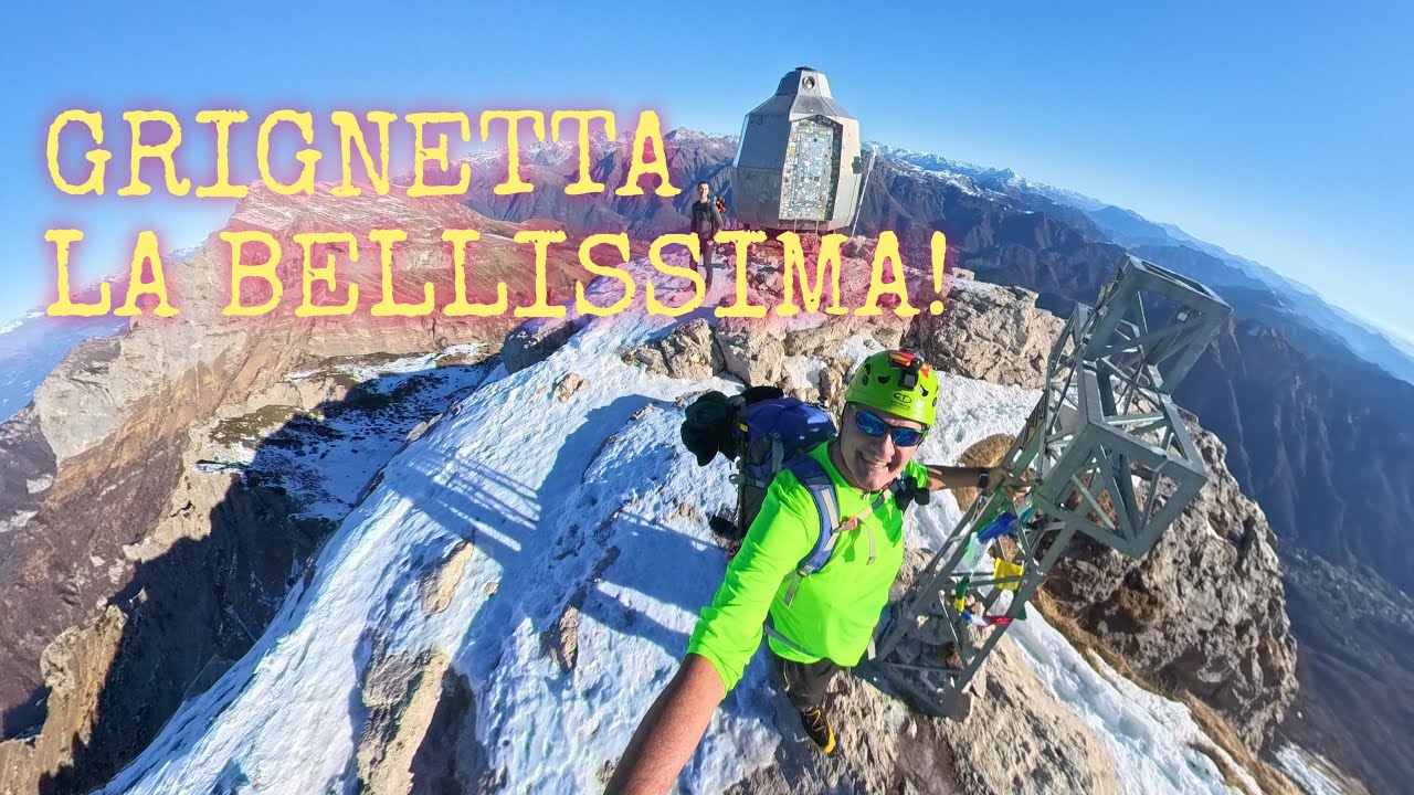 DAVIDONE IN ACTION:GRIGNETTA-CRESTA CERMENATI....SPETTACOLO UNICO AL MONDO COME TUTTA LA VALSASSINA