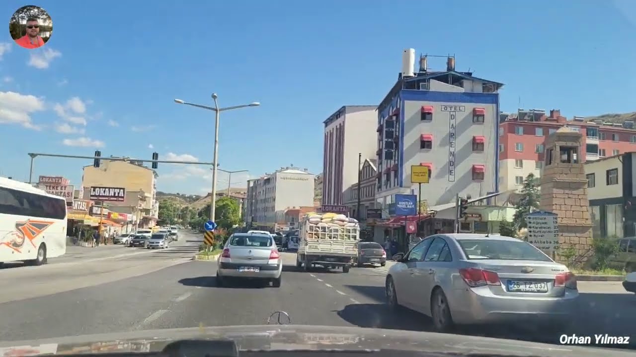 Gürün Darende Yolu Memleketim Malatya'ya Yolculuğum 08/09