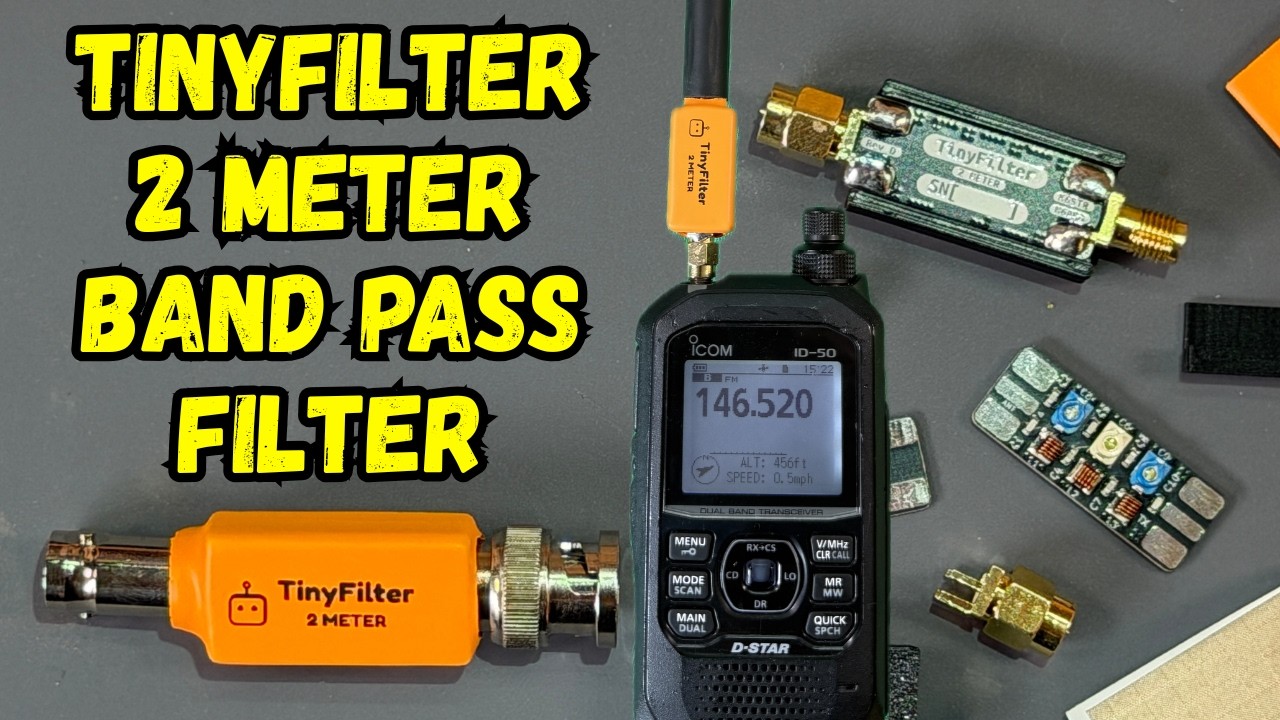 Полосовой фильтр TinyFilter для диапазона 2 метра от K6STR и N6ARA