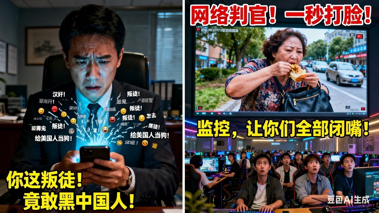 中國大媽“品嘗”被捕，視頻剪輯後引爆全網！華裔經理被同胞罵作“叛徒”，他頂住48小時關停壓力放出完整監控，瞬間讓網暴者閉嘴！