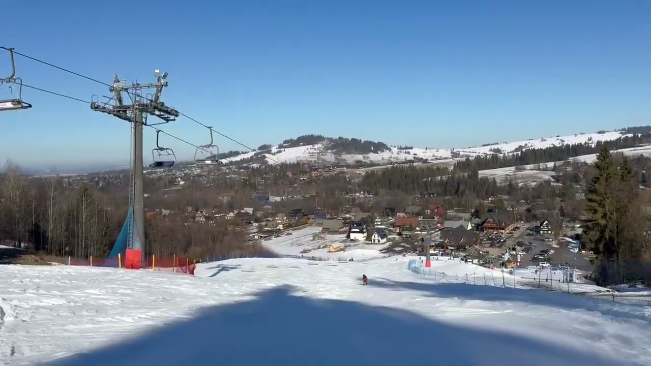 Катание на горах в Zakopane, Польша ⛷️🏔️