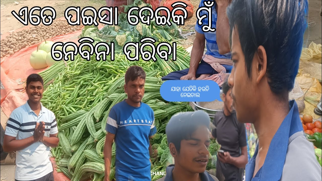 ପରିବା ହାଟ ରେ ହଜିଲା ପଇସା / ବୋଉ କୁ ମାଗିକି ଆଣିଲି ହଜିଲା କଣ କରିବି 😢 / ସବୁ ହେବି ରେଟ । 🤑 💰 ।