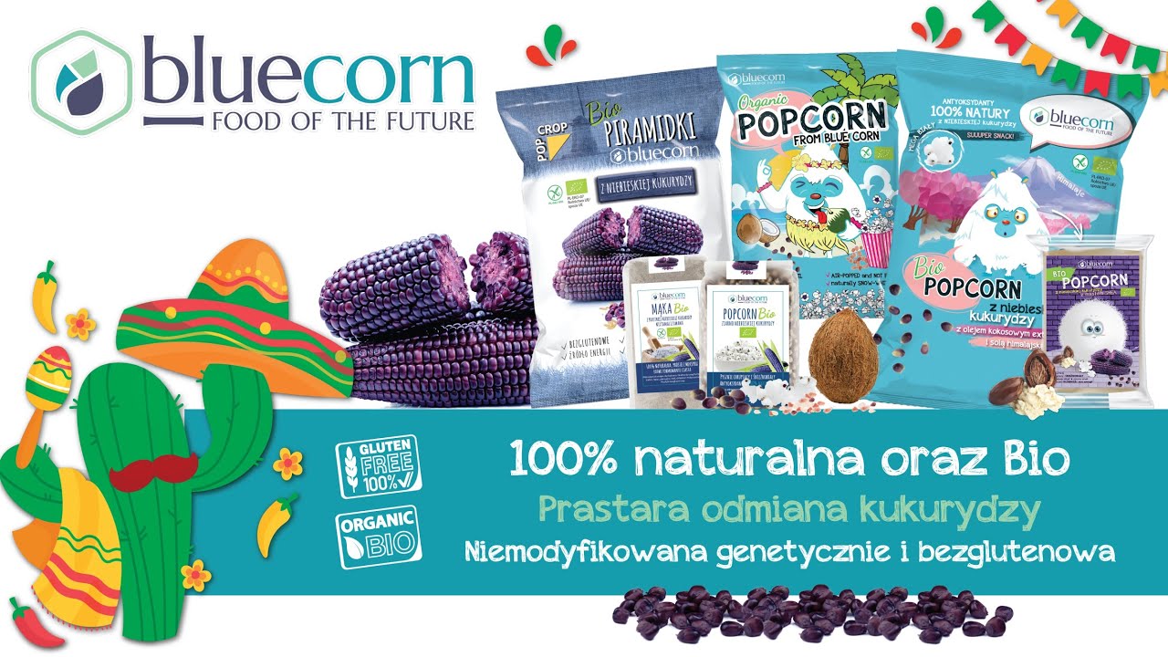 (UE) BLUECORN - Niebieska Kukurydza - Zaskocz Swoje Dzieci, Rodzinę i Przyjaci&oacute;ł!