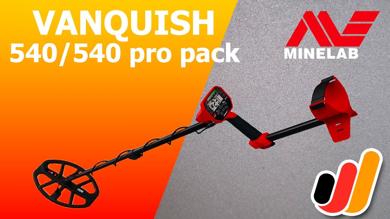 Mode d'emploi et comparatif du Vanquish 540 et 540 Pro Pack de chez Minelab