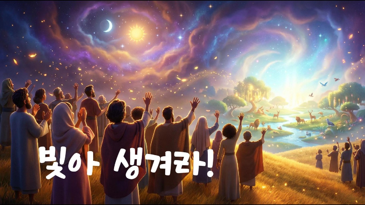 [Bible Song Animation] 빛아 생겨라! | 하나님이 만드신 아름다운 세상