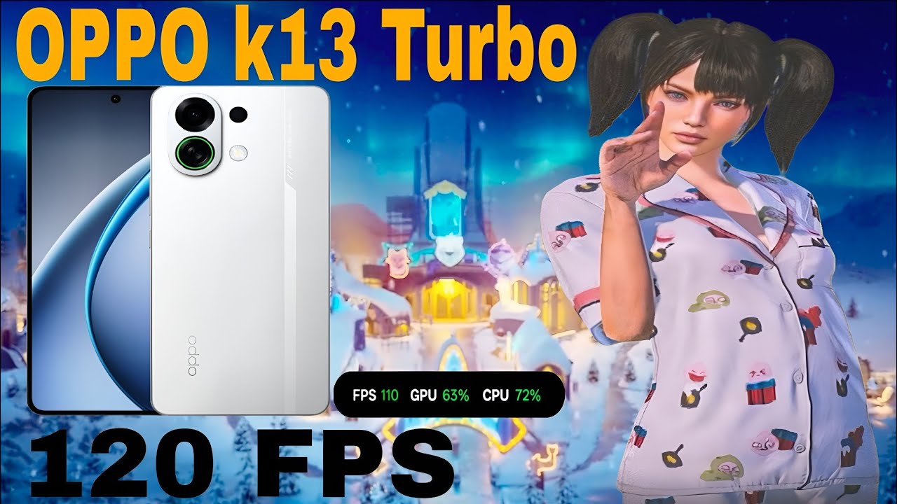 Oppo K13 Turbo 5G BGMI 120 FPS Test | Ultra Smooth Gameplay 🔥 with Fps Meter #pubgclips #pubg #bgmi