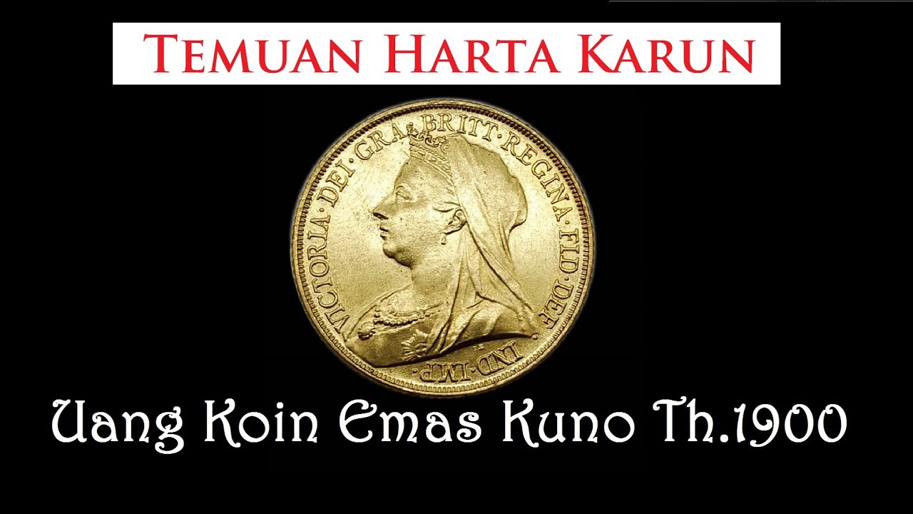 Uang Koin Emas Kuno Tahun 1900 | Temuan Harta Karun Barang Antik Tak Terduga