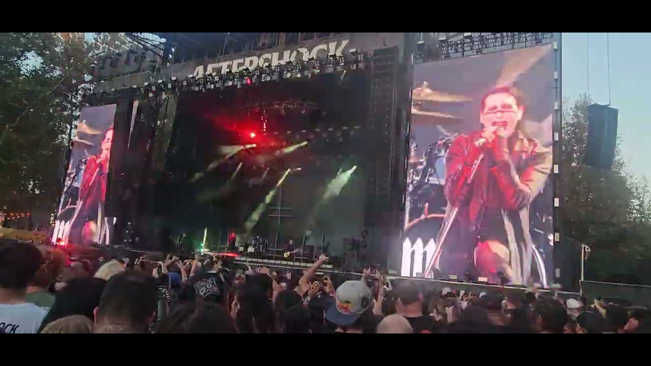 Marilyn Manson- Nod if you Understand. Live at Aftershock 2025 Sacramento California 10/05/2025
