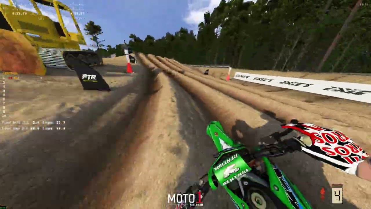 MX BIKES: 1 lap around Echeconnee MX Onboard with Rocz