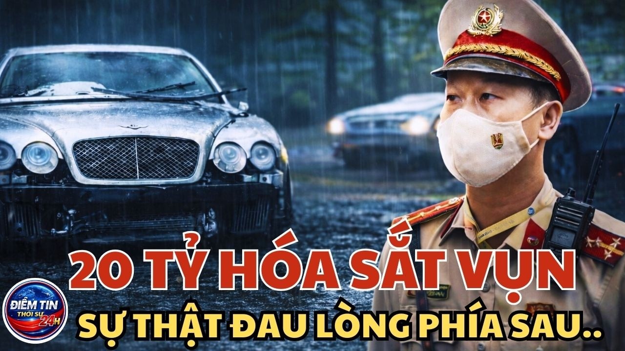 Điểm tin thời sự: SIÊU XE 20 TỶ HÓA SẮT VỤN VÀ SỰ THẬT ĐAU LÒNG PHÍA SAU.!