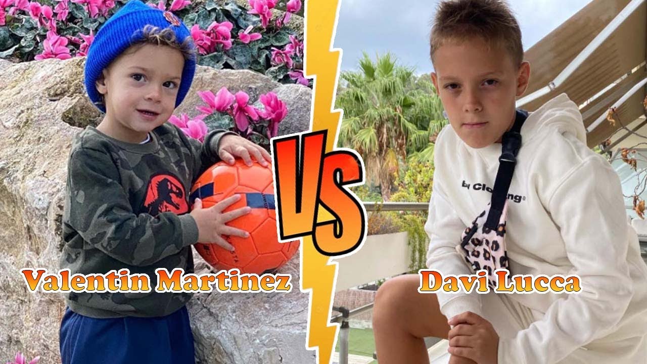 Davi Lucca (Neymar's Son) Vs Valentin Martinez (Carolina Dantas' Son)  Transformation ★2022