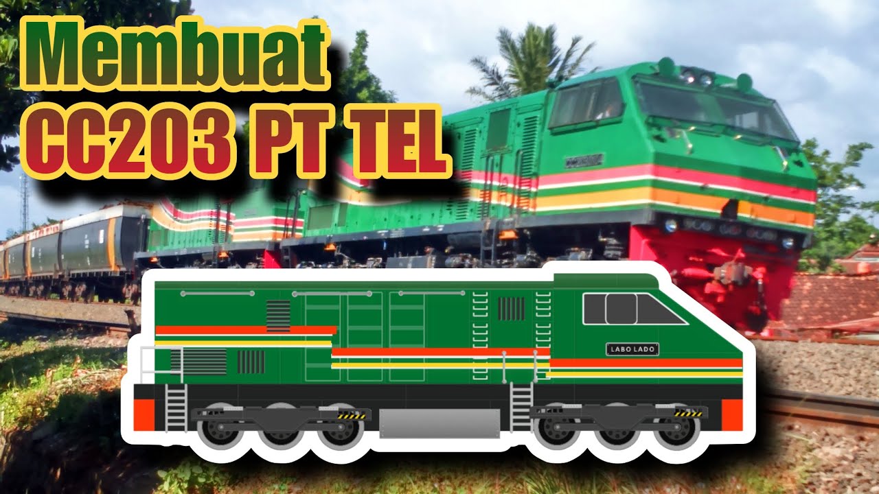 Mambuat CC203 Hijau PT TEL - Labo Brick Train