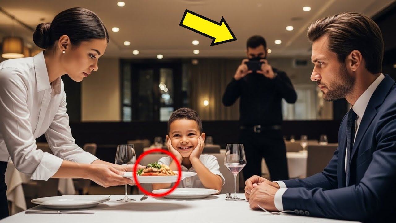 FILHO DE 6 ANOS DO CHEFE DA MÁFIA JAPONESA REJEITOU A COMIDA DE TODOS — EXCETO A DA GARÇONETE TÍMIDA