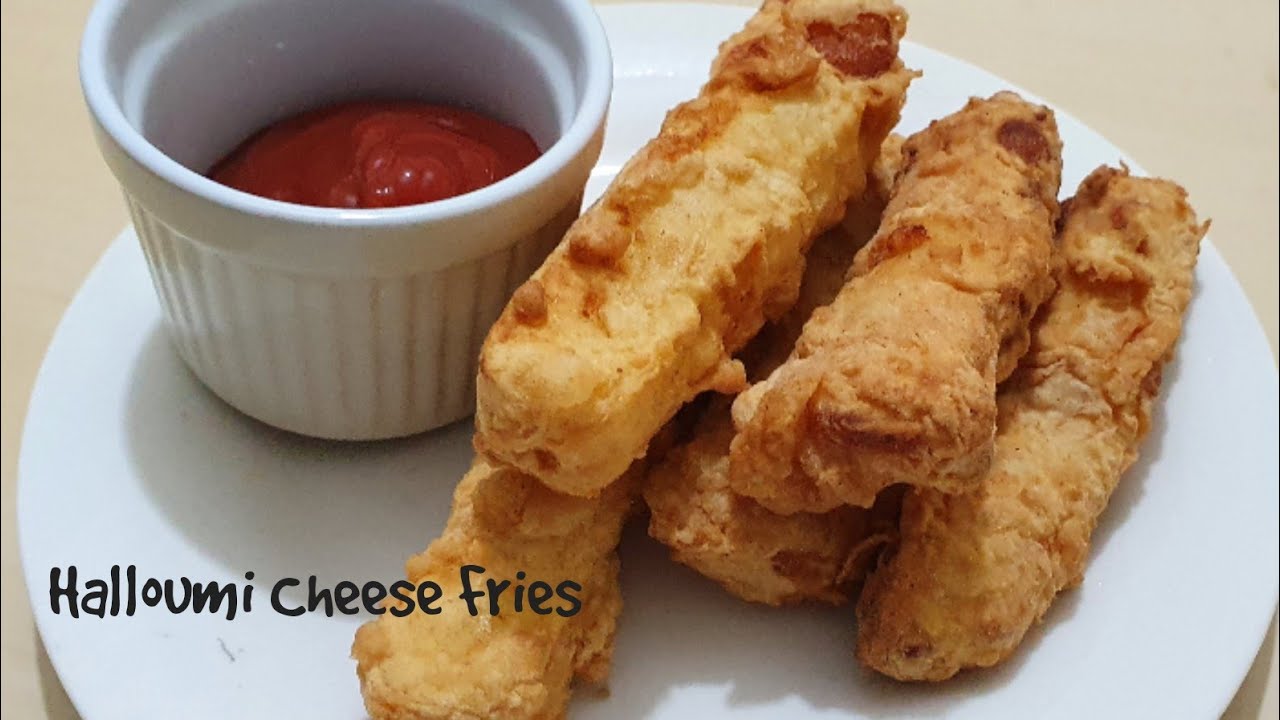 Halloumi cheese fries