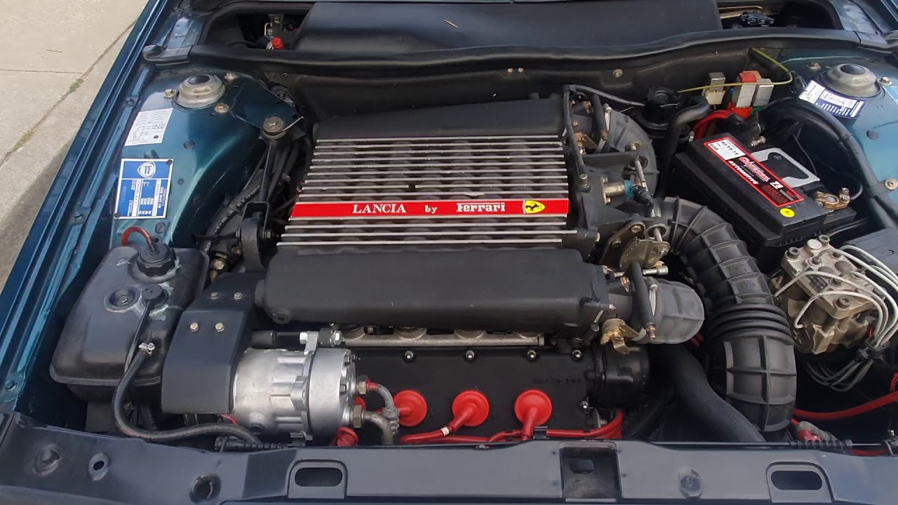 1987 LANCIA THEMA 8.32 FERRARI ENGINE REV
