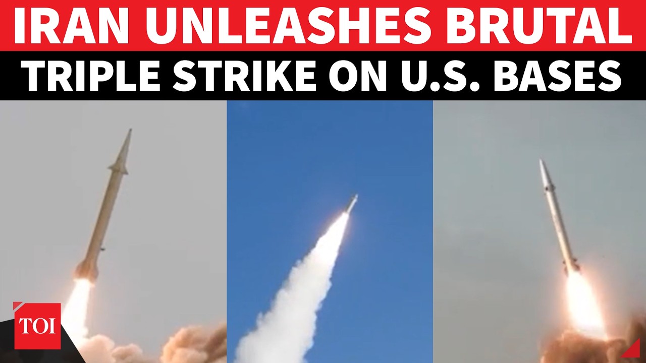 Iran Smashes 3 US Bases 'At Once'; Drone Hangars, Navy AI Site, Marine Sheds Reduced To Ruins?