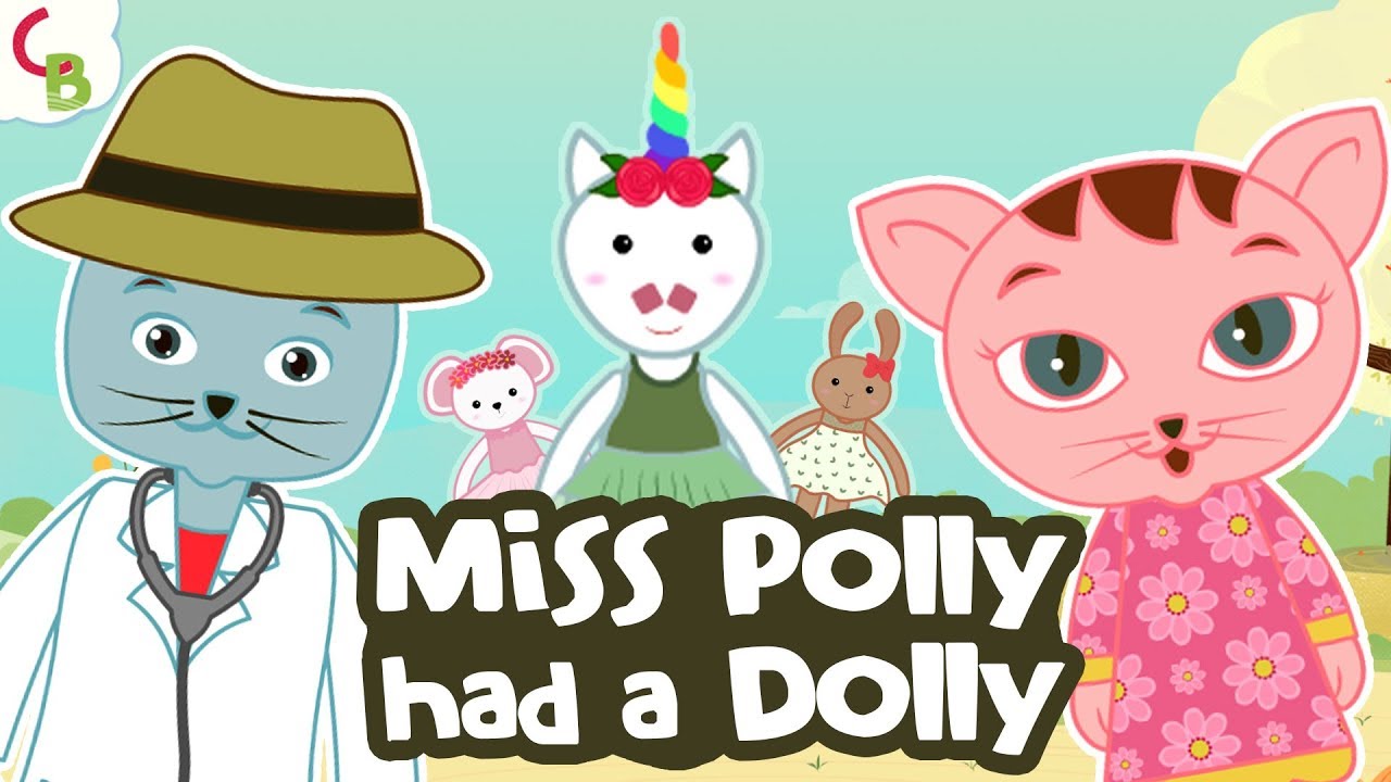 Miss Polly Had A Dolly | Top Nursery Rhymes & Videos | Toddler and Baby Songs by Cuddle Berries