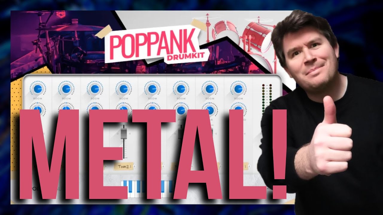 Metal On A Pop Punk Drum Kit Plugin? Yes!