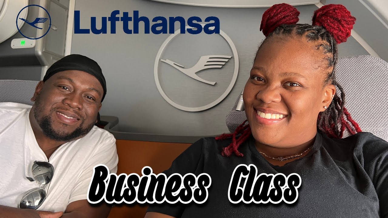 Lufthansa  ✈  Houston TX to Frankfurt (2022) ✈ 747-8 Business Class Upper Deck | THE D&Q EXPERIENCE
