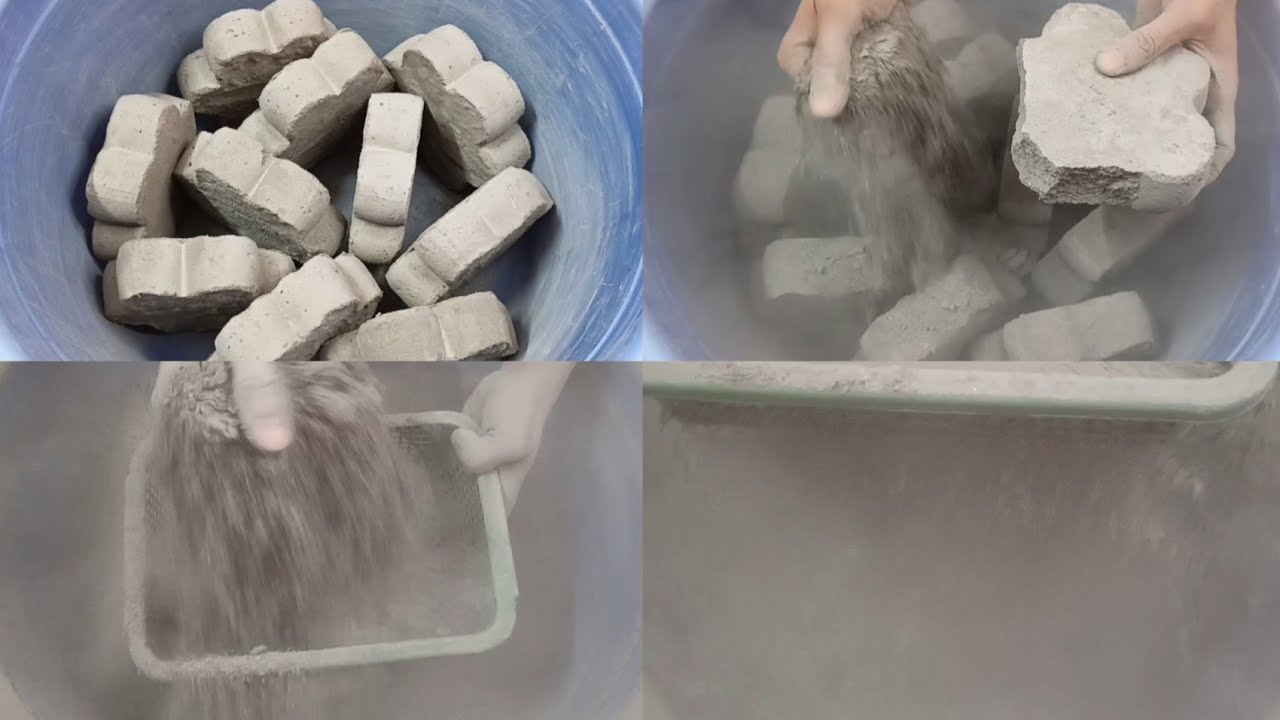 ⚠️Dust🌪️ || Soft Crispy Grainy Dirt Dry Crumbling with lots of Dusty Sifting & Powder Play ASMR