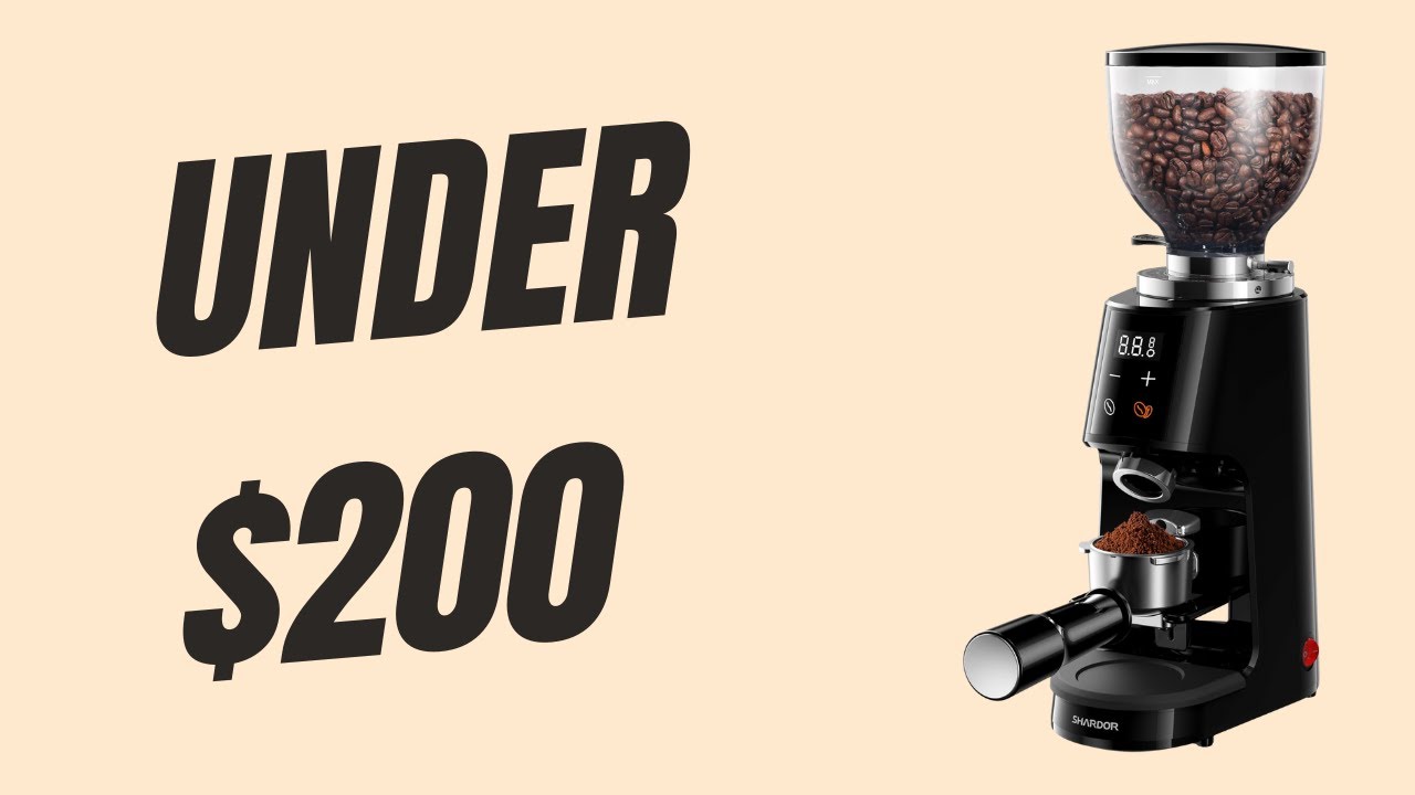 SHARDOR Professional 64mm Burr Coffee Grinder Review (2025) — Best Home Grinder Under $200?