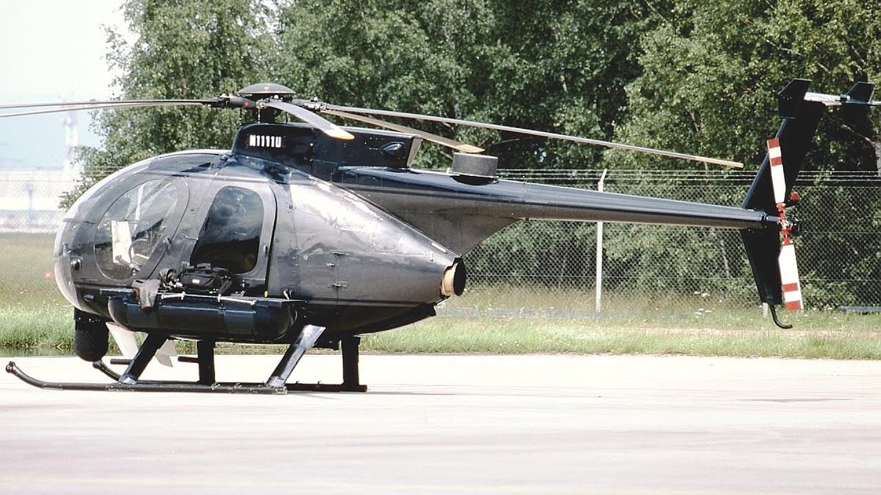 Сборка модели - MH-6 Little Bird (моделист)