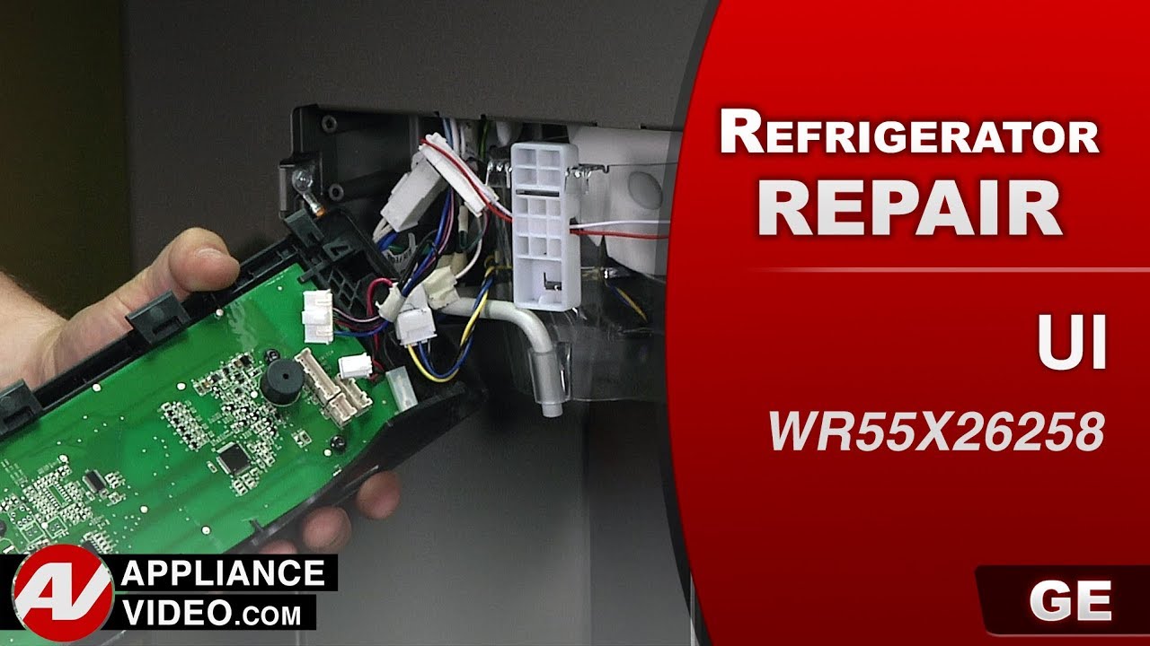 GE Refrigerator - No Responsive User Interface - User Interface Repair and Diagnostic