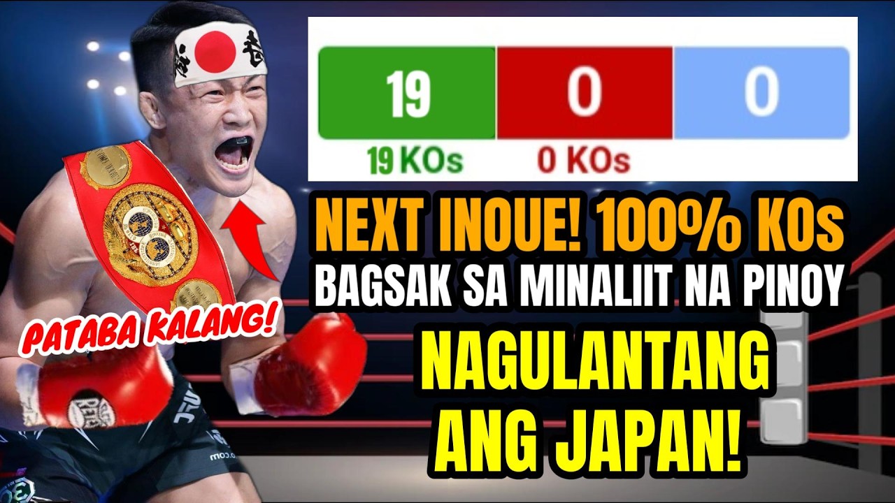 LATEST FIGHT! NEXT INOUE! 100% KO ARTIST BAGSAK SA PATABANG PINOY!