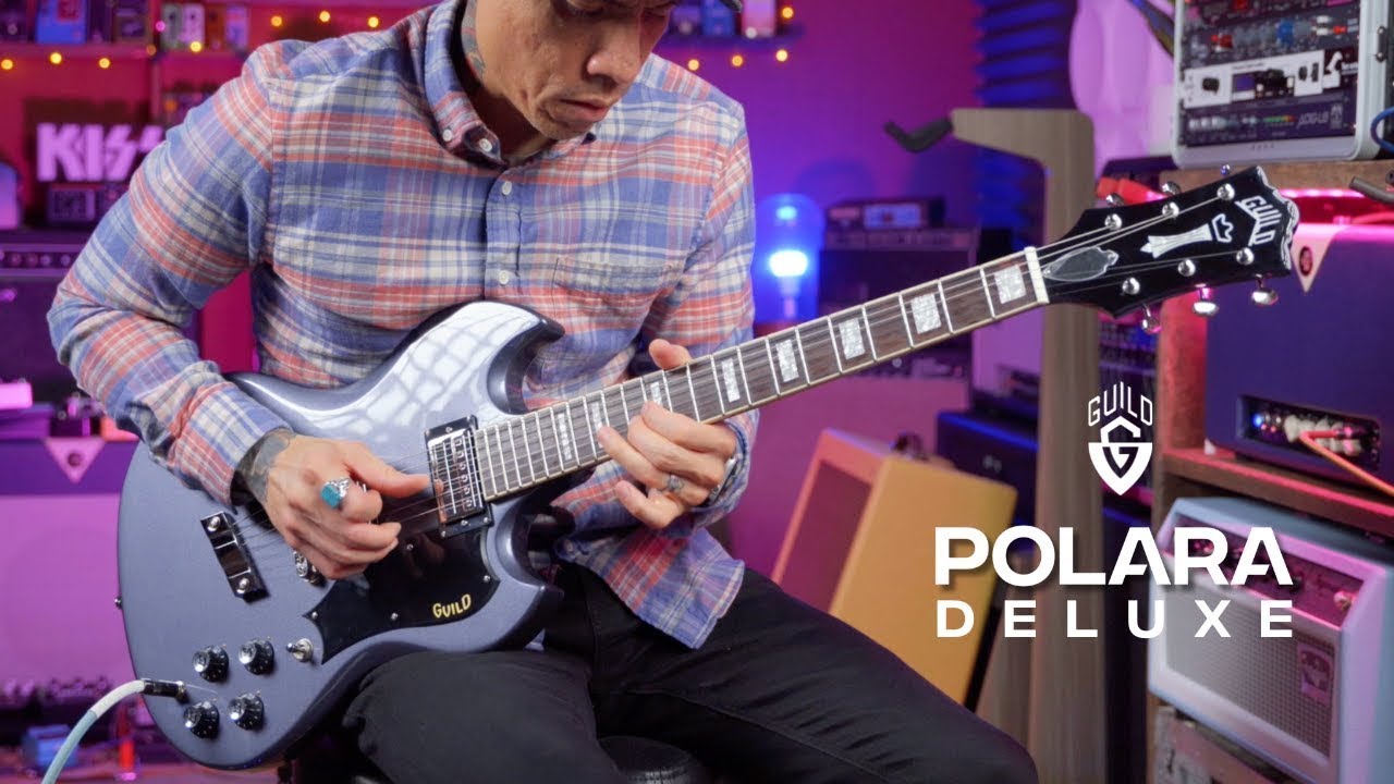 Guild Polara Deluxe デモンストレーション by R.J. ロンキーロ