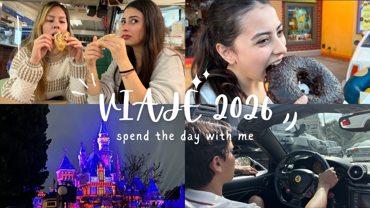 NUESTRO ROADTRIP A LA | VLOG  ( DISNEY , UNIVERSAL , FERRARI )