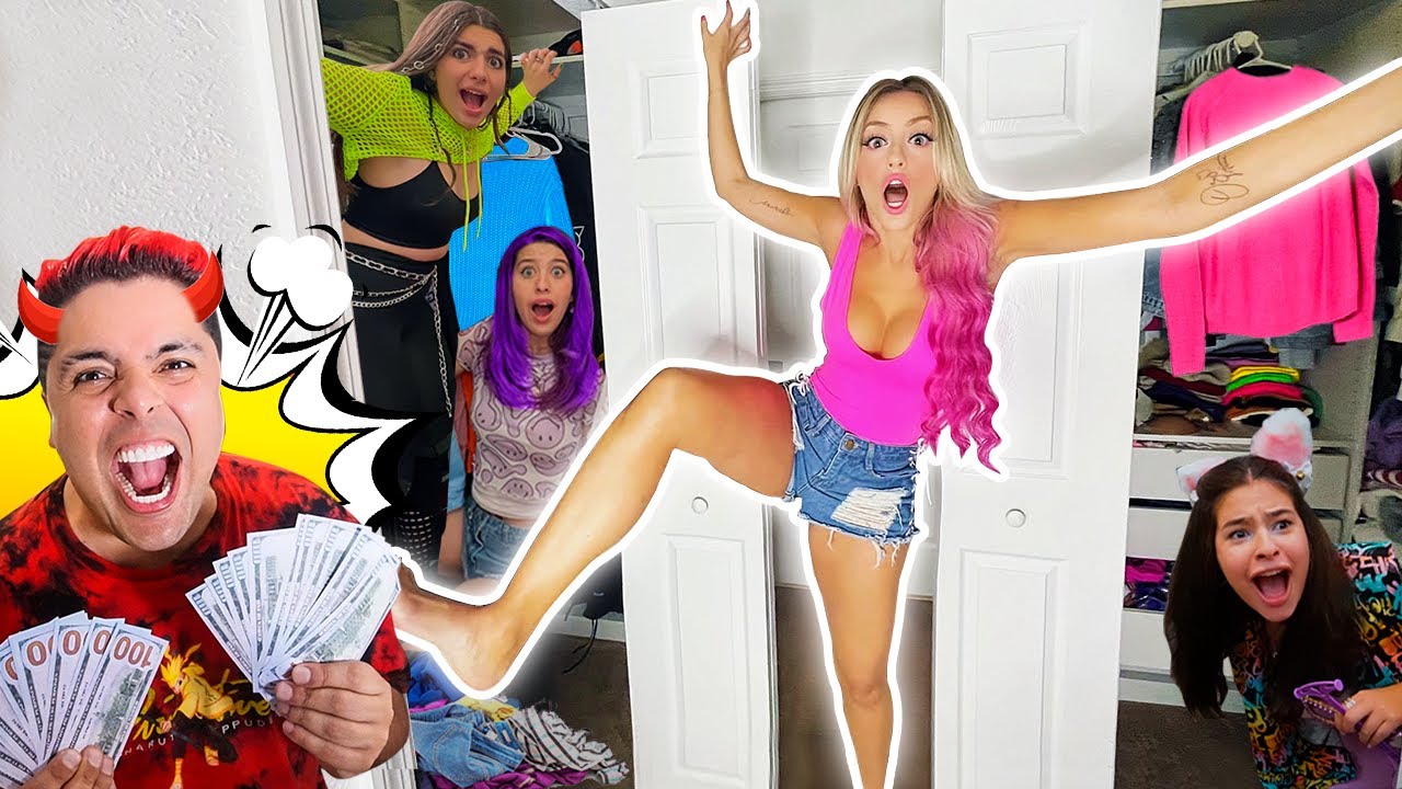 EL ULTIMO EN SALIR DEL CLOSET GANA !  | Katie Angel