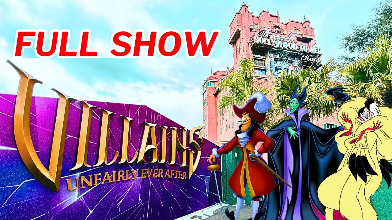 Disney’s NEW Villains “Unfairly Ever After” FULL SHOW (1 of 3 endings!) | 2026