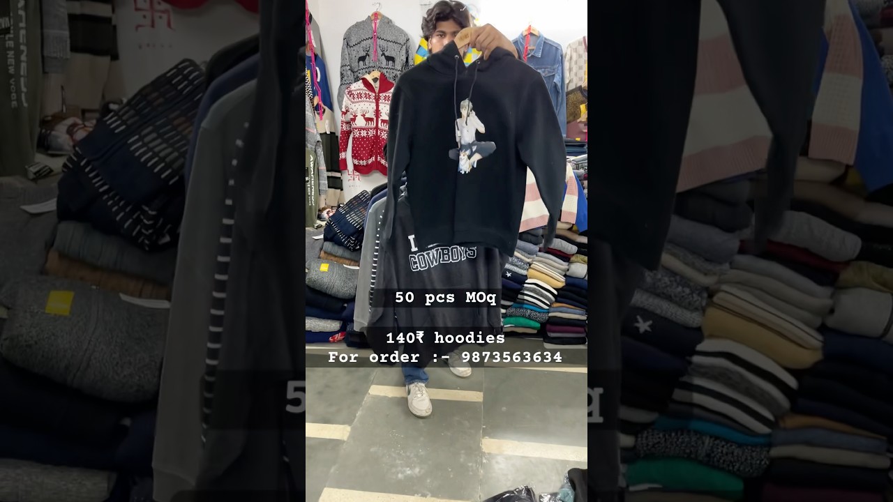 सिर्फ़ 140₹ brand A grade men&rsquo;s hoodies wholesale Delhi Tagore garden