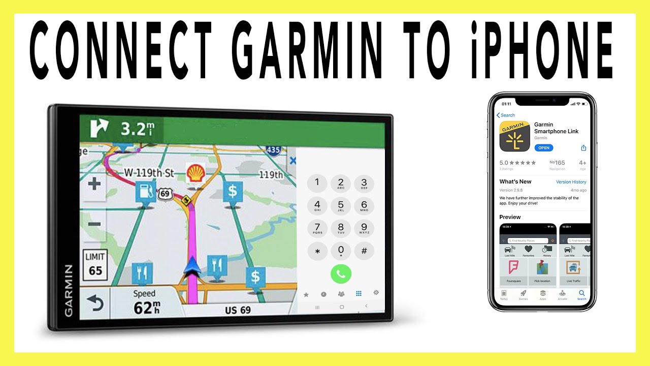 Sync Connect iPhone With Garmin GPS