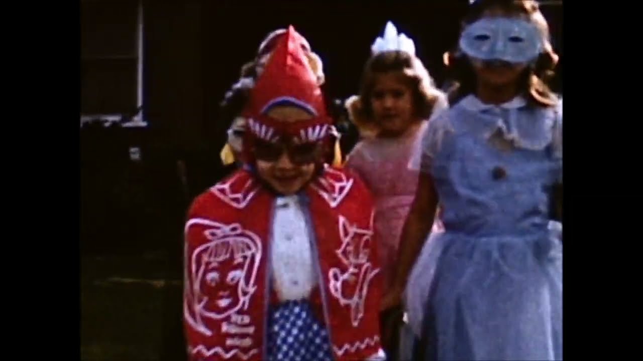 1959 Halloween Parade - Raymond School, Fullerton, Calif.