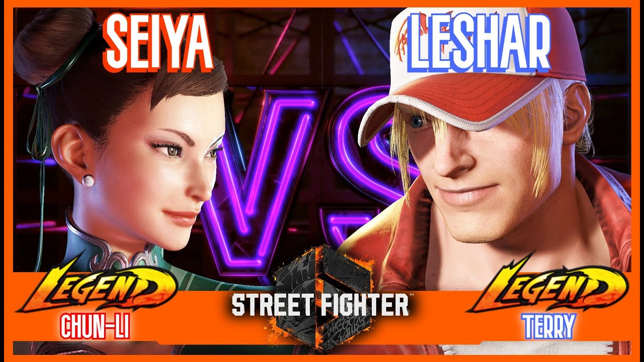 SF6 Match ♦ SEIYA (Chun-Li) 🆚 LESHAR (Terry) ♦ High level matches