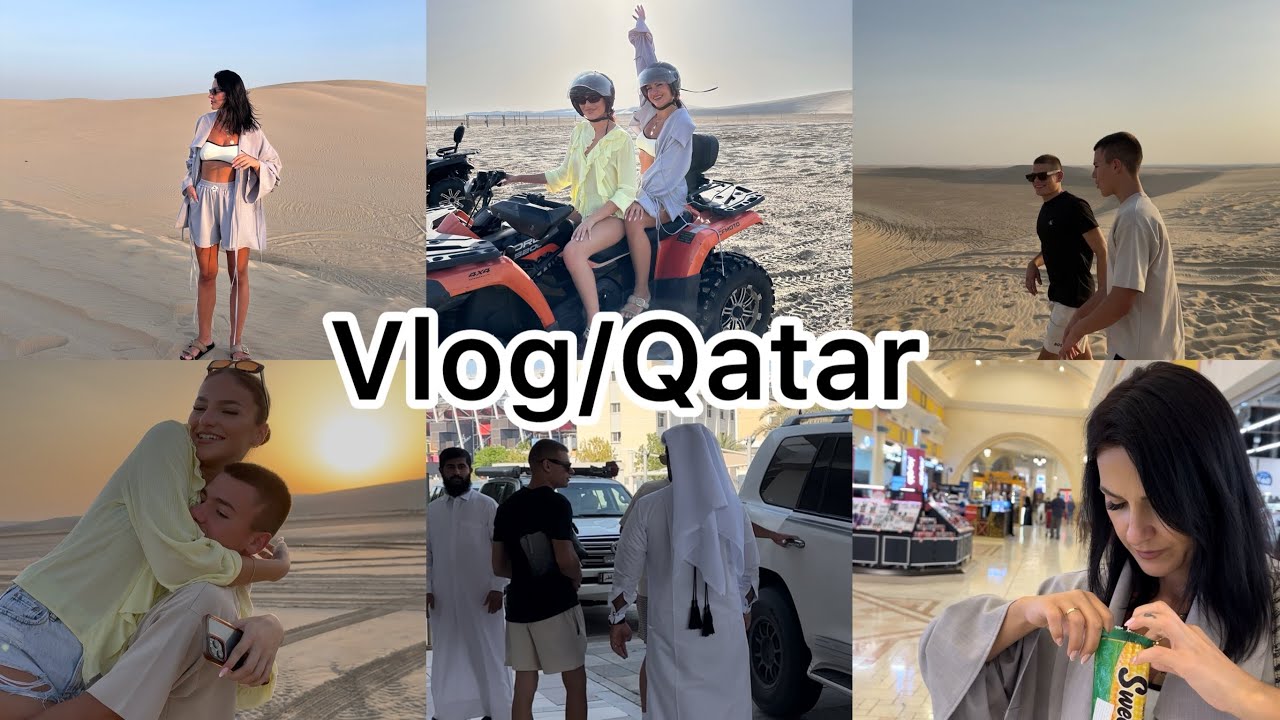 Dita e fundit ne Qatar//Gara me motorra dhe sherr Dezi-Eli 😅//Kthimi ne Shqiperi//Vlog//Dezi Lami 