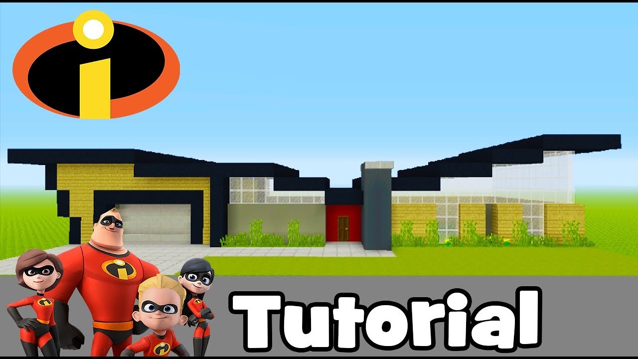 Minecraft Tutorial: How To Make The Incredibles House 