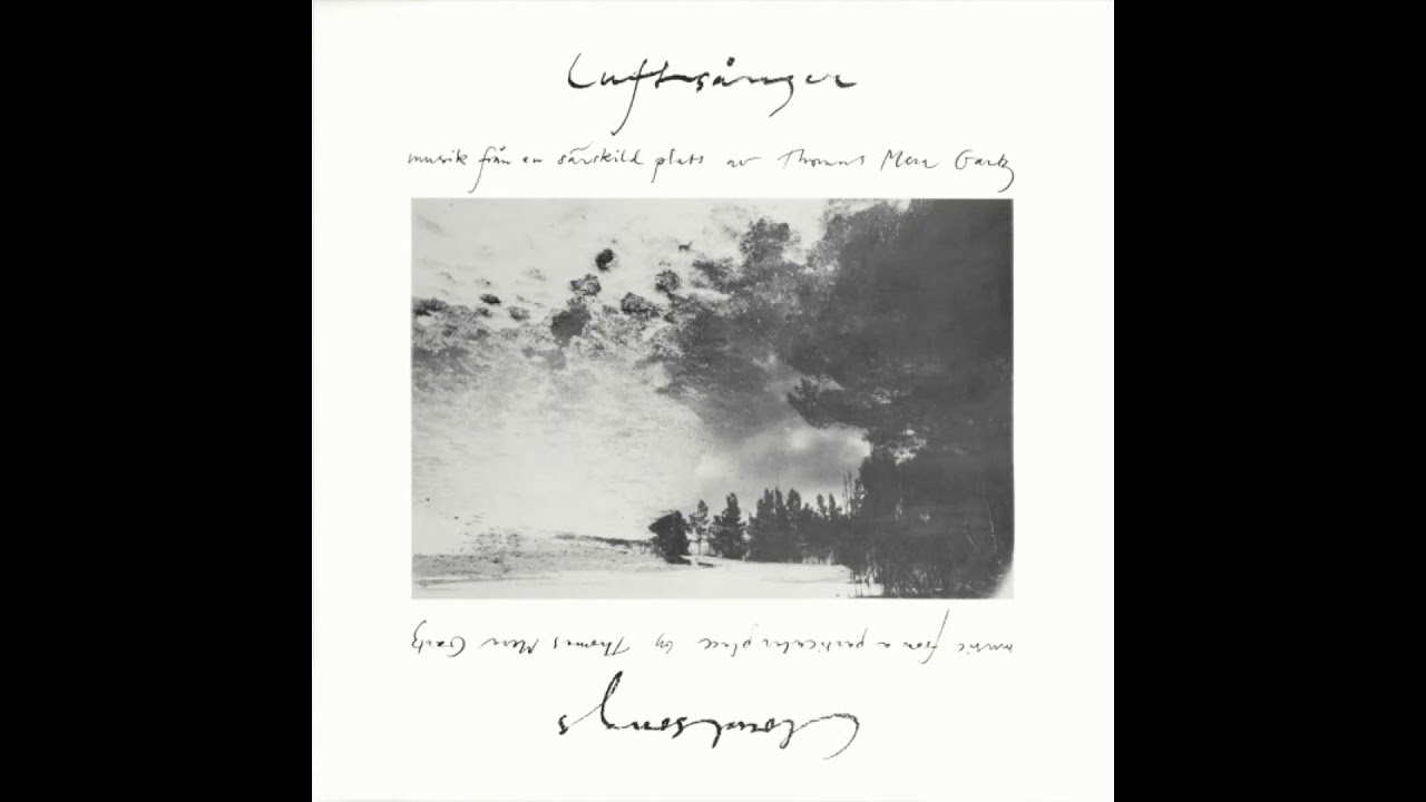 Thomas Mera Gartz - Luftsånger = Cloudsongs