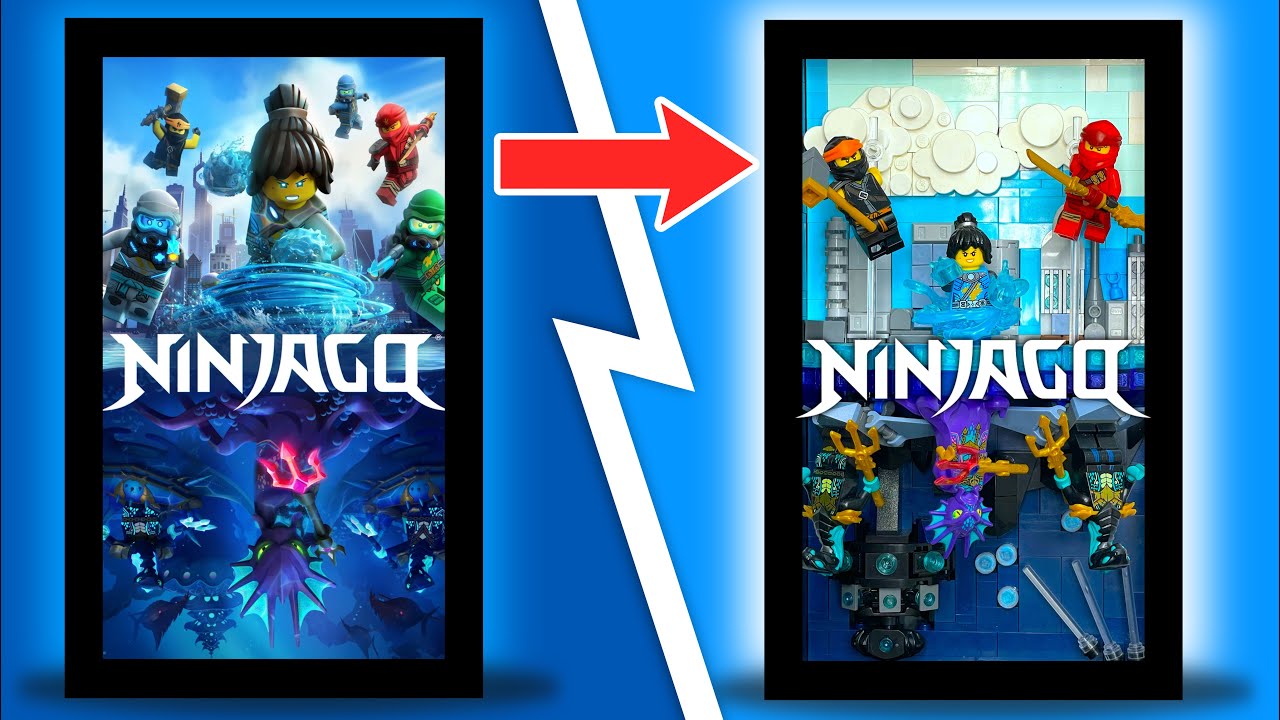 INCREDIBLE LEGO Ninjago ART...