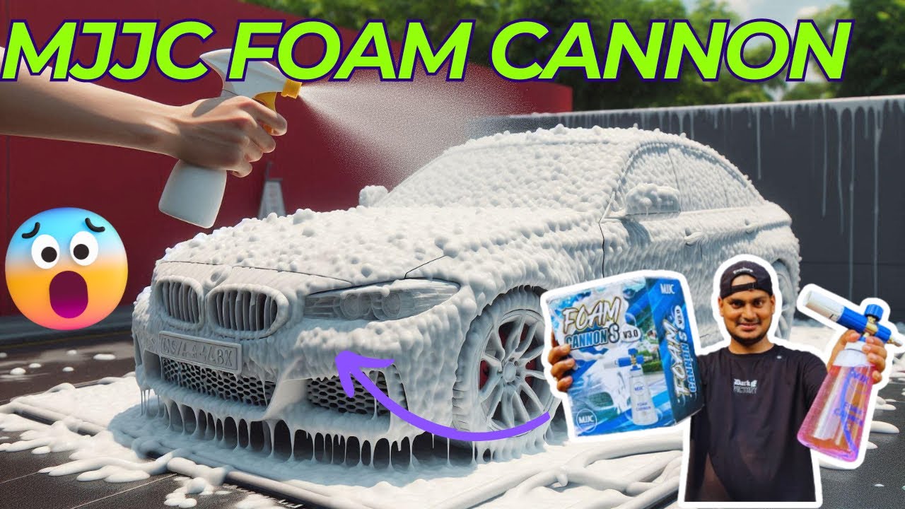 NEW MJJC FOAM CANNON S V3.0 | World&rsquo;s Best Foam cannon